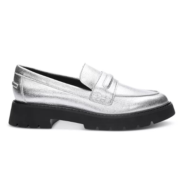 Sanctuary Women's Westside 2.0 Loafer, Silver, Size 5 - Picture 2 of 6